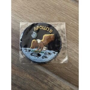 APOLLO X1 NASA Space Mission Land to‎ the Moon Patriotic Eagle Embroidered Patch